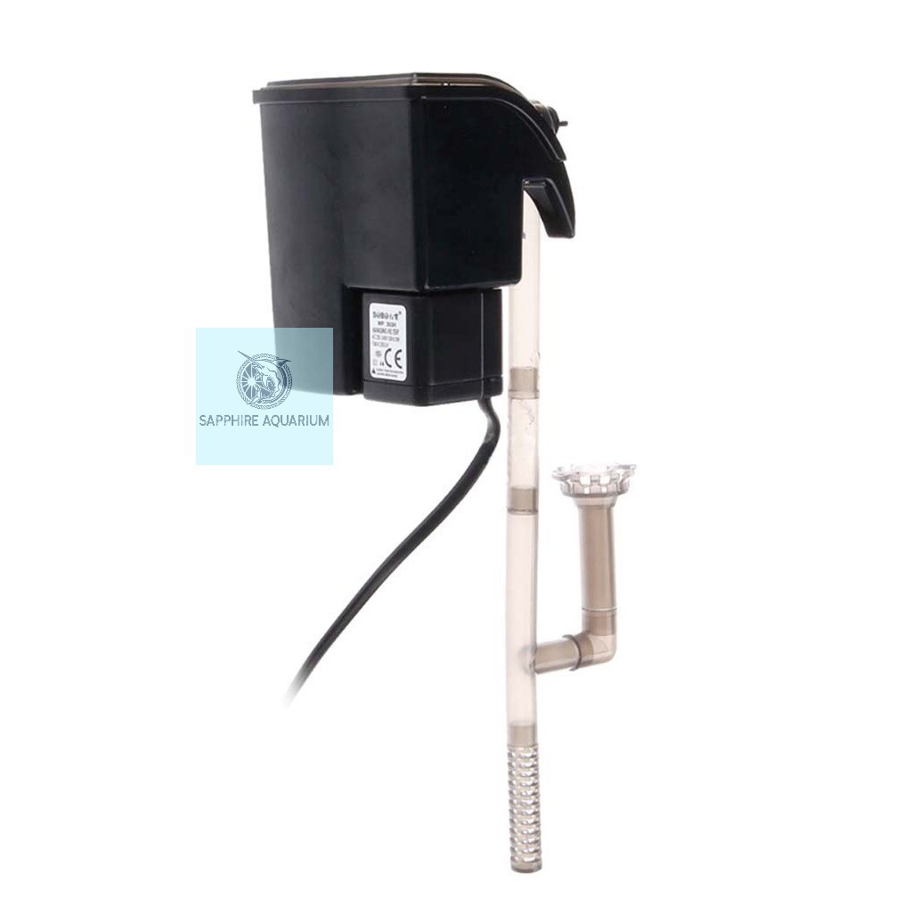 Lọc thác mini - Máy Lọc thác mini có hút váng cho bể cá, kèm vật liệu lọc