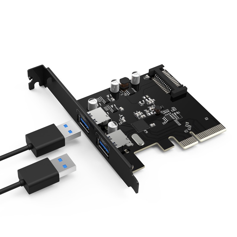 Thẻ Nhớ Orico Pa31-2p (pci-e 2 Cổng Usb 3.0)