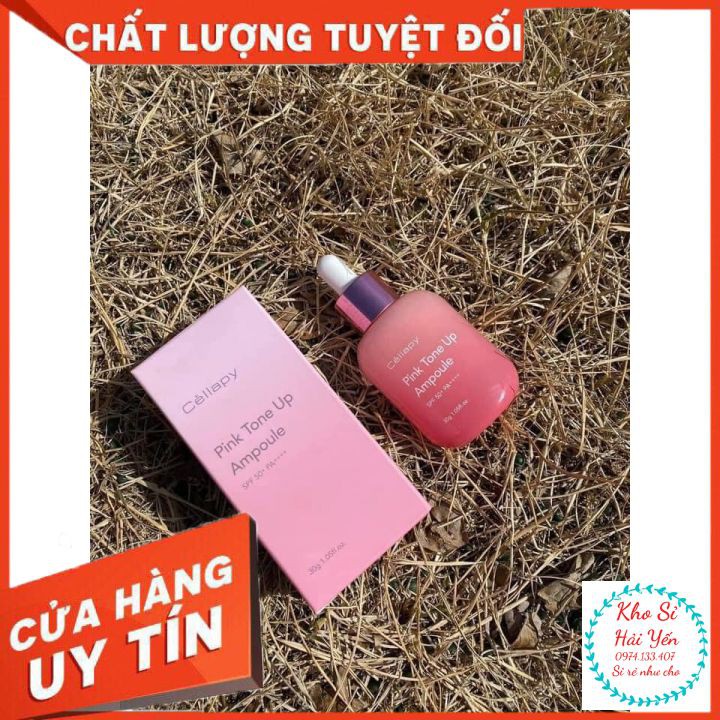 Serum dưỡng trắng hồng, nâng tone CELLAPY PINK TONE UP AMPOULE (30g)