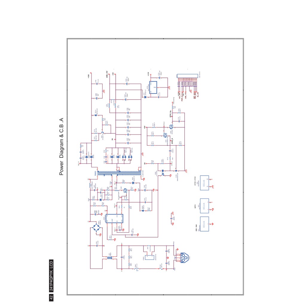 Hướng dẫn sửa chữa và sơ đồ màn Dell UltraSharp 241P4QPYKE_S00