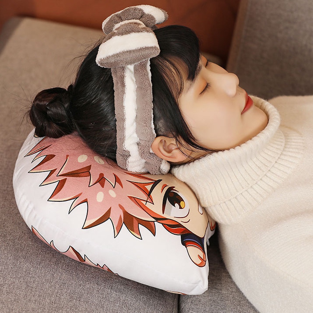 Gối nhồi bông mềm mại in hình nhân vật anime Kaisen Yuji Itadori 33x45cm TAYLOR1