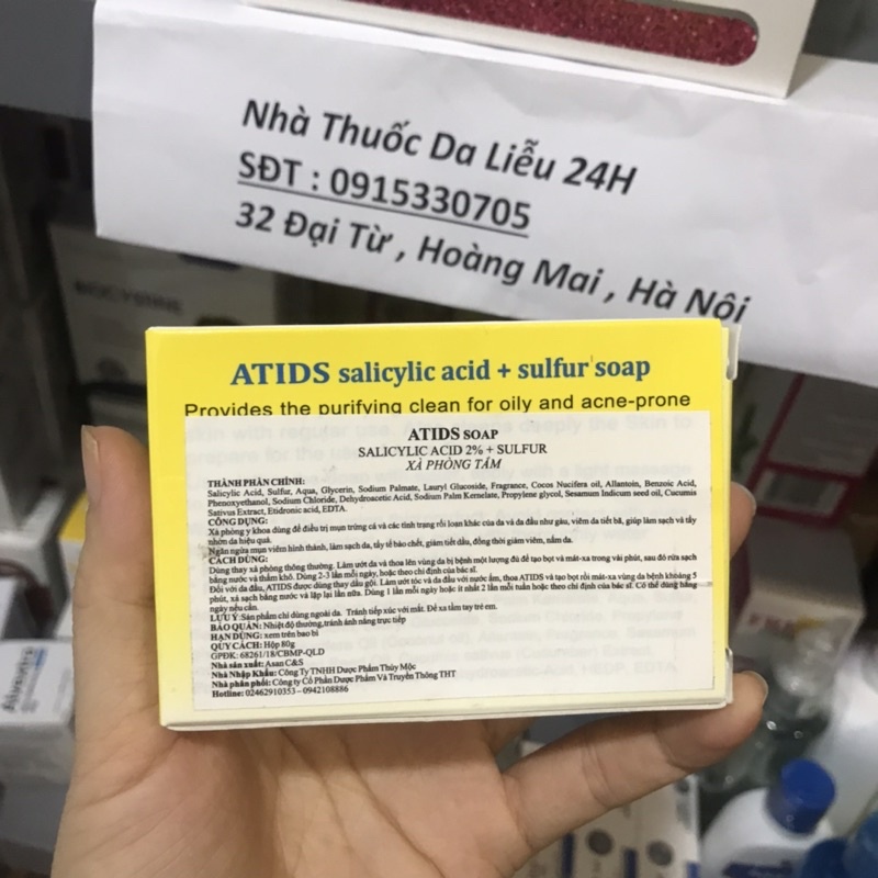 Xà phòng tắm Atids 80g