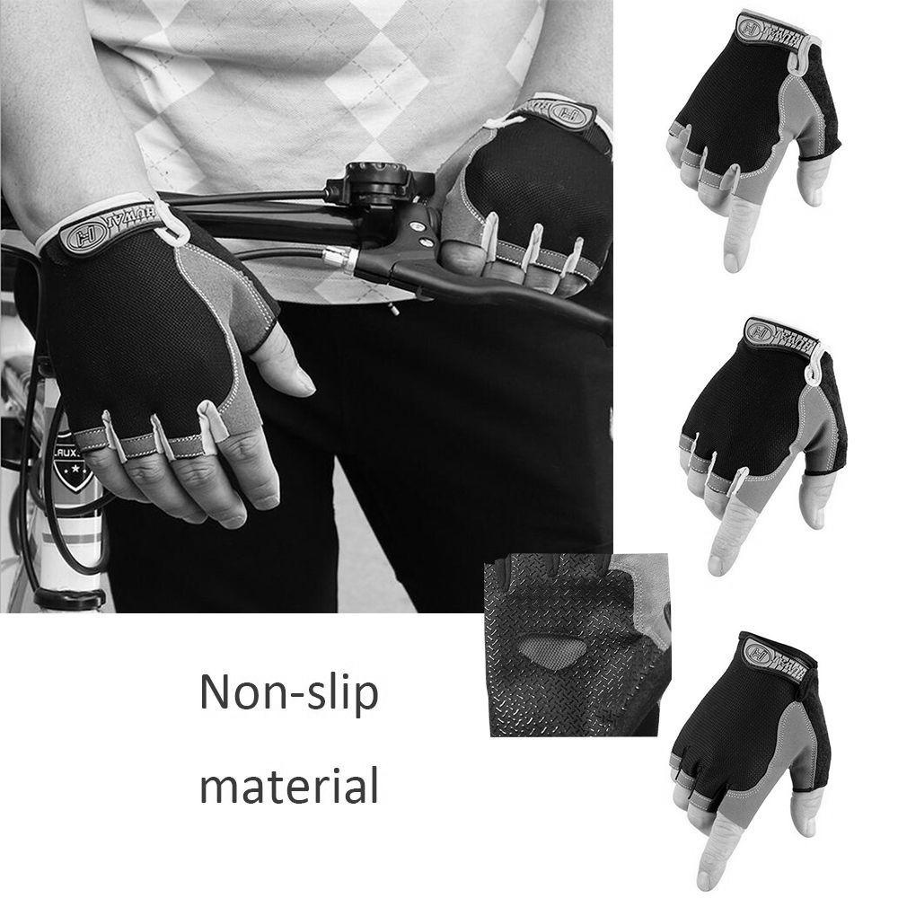 Găng Tay Hở Ngón Dùng Khi Đạp Xe / Tập Thể Hình