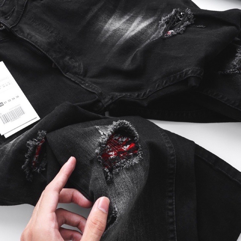 Quần jean nam xuất xịn ống côn ôm thời trang | BigBuy360 - bigbuy360.vn