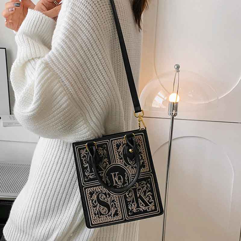 Túi Xách Da PU Đeo Chéo Ngăn Chứa Rộng Thời Trang Cho Nữ CK1160