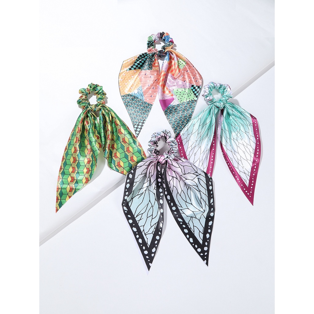 Dây buộc tóc đuôi ngựa thiết kế đơn giản thời trang cho nữ