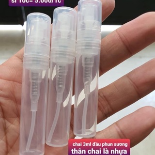 Vỏ chai dùng để chiết nước hoa 3ml