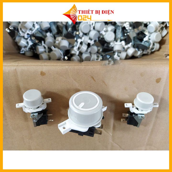 Công tắc quạt điều hoà 6 chân - bộ 3 chiếc đủ núm