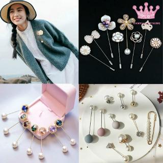 Fashion  6Pcs / Set Elegant Brooches Korean Style Brooch Pins Women Accessories