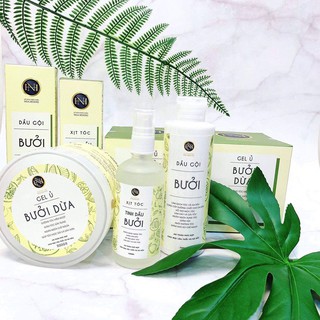 BỘ DẦU GỘI BƯỞI - XẢ - TINH DẦU BƯỞI NGA HOÀNG