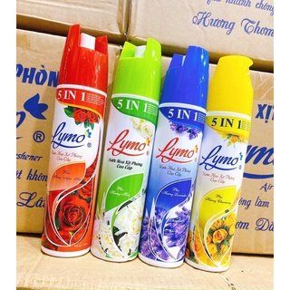 🌸Nước hoa xịt phòng cao cấp LYMO 5 in 1 💦