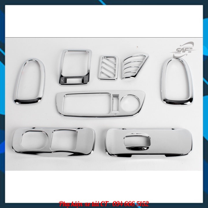 Ốp nội thất mạ Crom xe tải HUYNDAI: H150,Porter II, H100 -Hàng KD nhập khẩu Hàn Quốc.