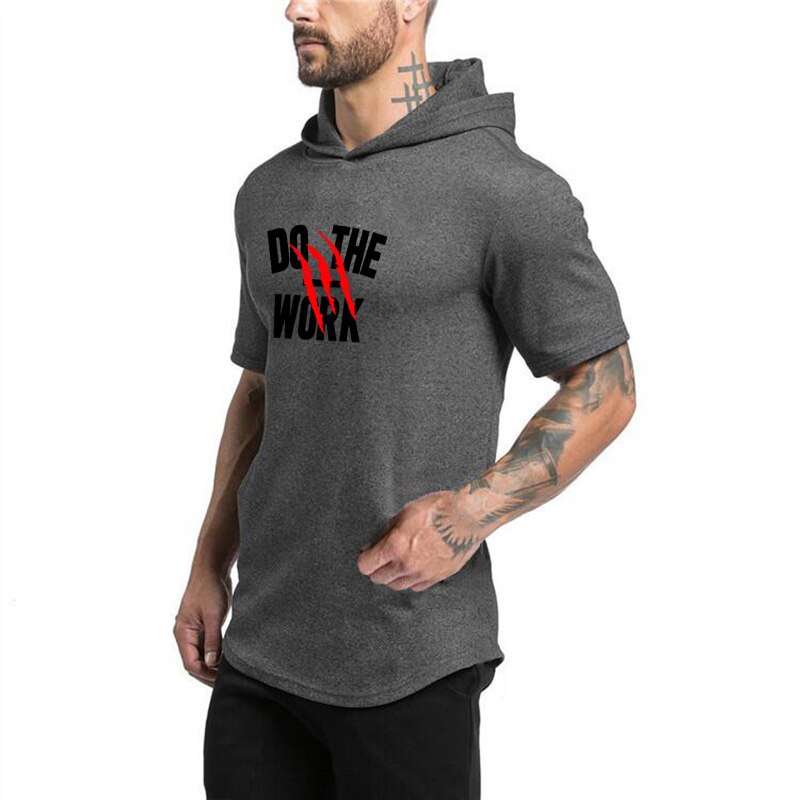 Áo Thun Nam Ngắn Tay Có Nón Thời Trang