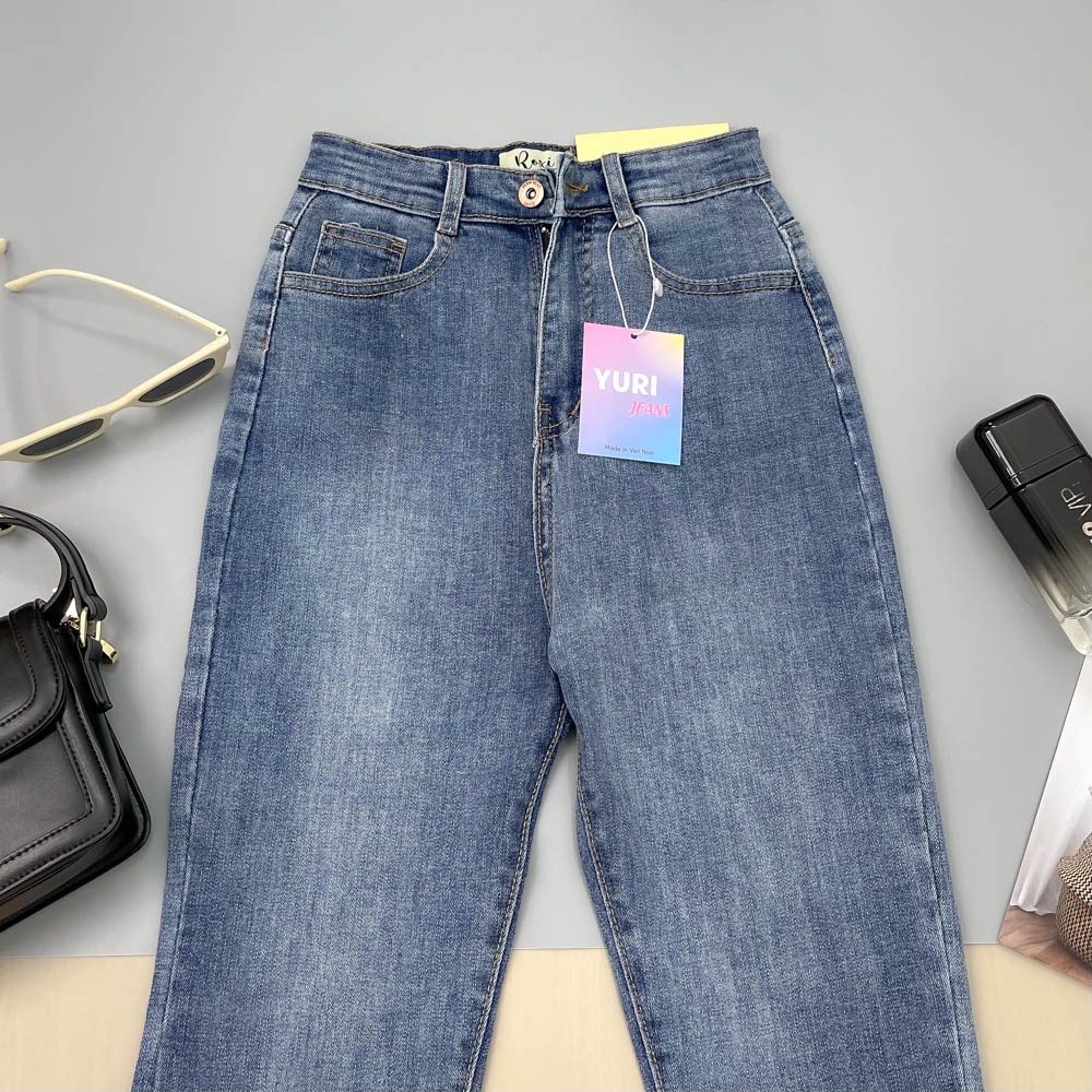 (Hinh Thật Kèm Video) Quần Jeans  Nữ Skinny Lưng Cao Co Gĩan Bốn Chiều Lai Cuốn Shop YuRi Jeans