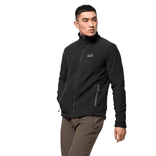 Áo khoác nỉ siêu nhẹ siêu ấm Jack Wolfskin 1703853-6000 Erkek Polar Sweatshırt size L
