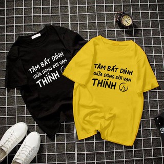 Áo Thun Nam Cộc Tay Mùa Hè Chất Mát (Áo Màu Vàng)
