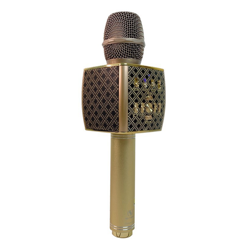 ✨chính hãng Micro Karaoke Bluetooth YS95 - Mic không dây Tích Hợp Loa Bass Dùng Hát Tại Nhà Hoặc Livetream