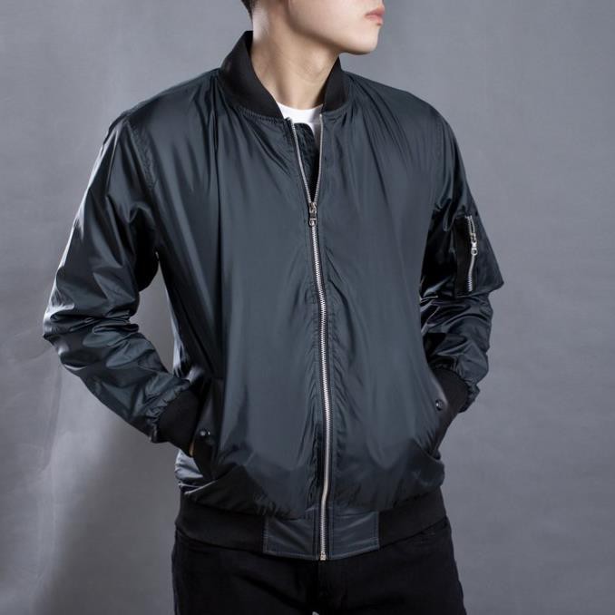 Áo khoác dù nam kiểu bomber cực chất Gabofashion -048, dù 2 lớp hàng vnxk
