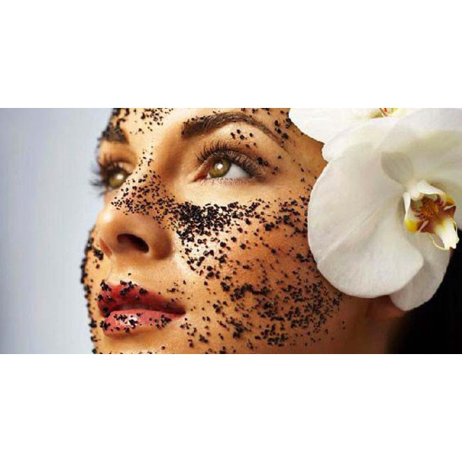 500g BỘT BÃ CÀ PHÊ đắp mặt, tắm trắng, tẩy da chết nguyên chất HandMade