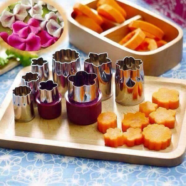 Bộ tỉa hoa, khuân cắt rau củ siêu tiện lợi