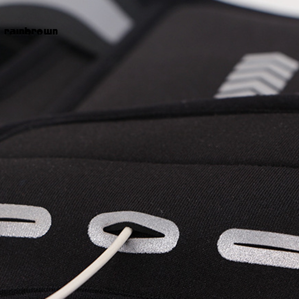 Túi Đeo Chéo Ngực Phản Quang Đựng Điện Thoại Sức Chứa Lớn Dùng Khi Chạy Xe Đạp