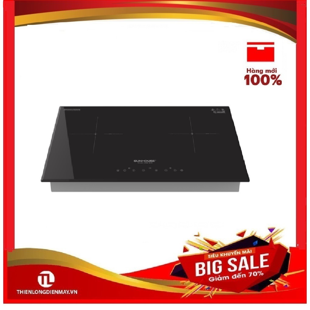 BẾP ĐIỆN TỪ ĐÔI SUNHOUSE SHB-DI01