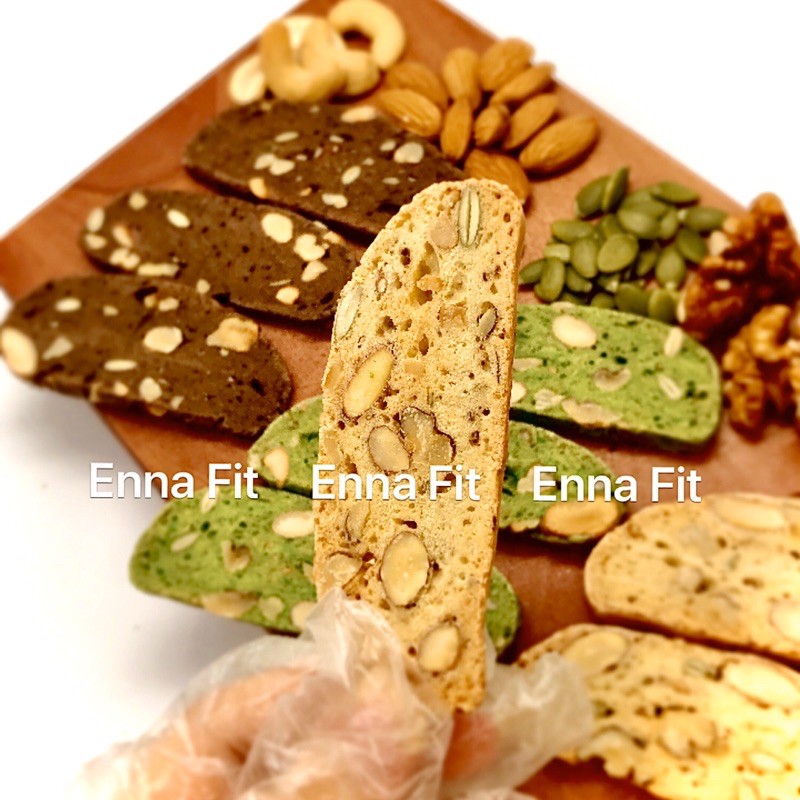 ( 4 VỊ ) Bánh Biscotti ăn kiêng 300G -giảm cân KHÔNG ĐƯỜNG | BigBuy360 - bigbuy360.vn
