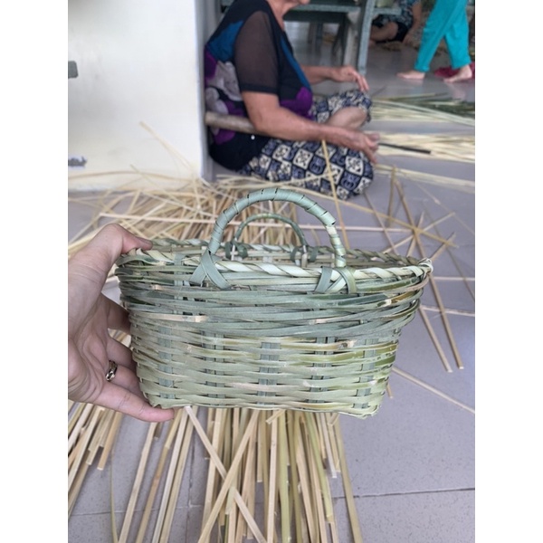 Rổ tre vuông