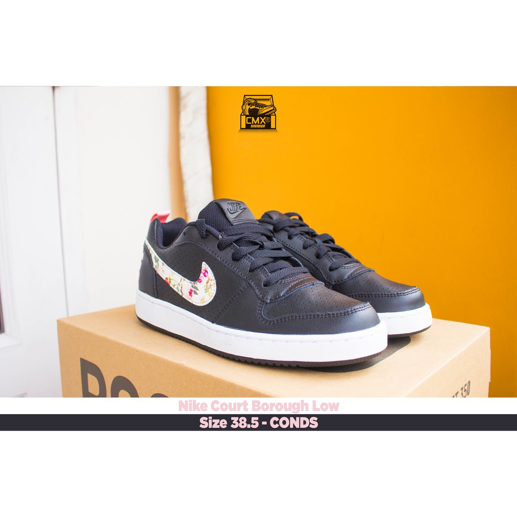 😘 [ HÀNG CHÍNH HÃNG ] Giày Nike Court Borough Low ( BQ7031-001 ) - REAL AUTHETIC 100%