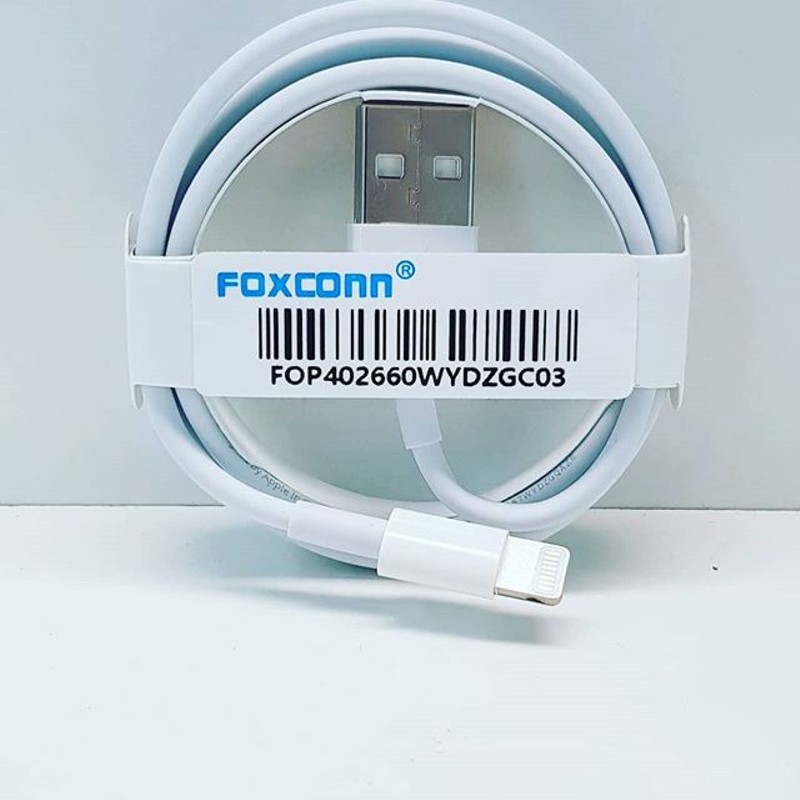 Cáp Sạc FOXCONN Lightning 1 mét – Hỗ Trợ Sạc Nhanh – Bảo Hành 3 tháng 1 đổi 1 Cho Điện Thoại IPhone IPad Airpod ,...