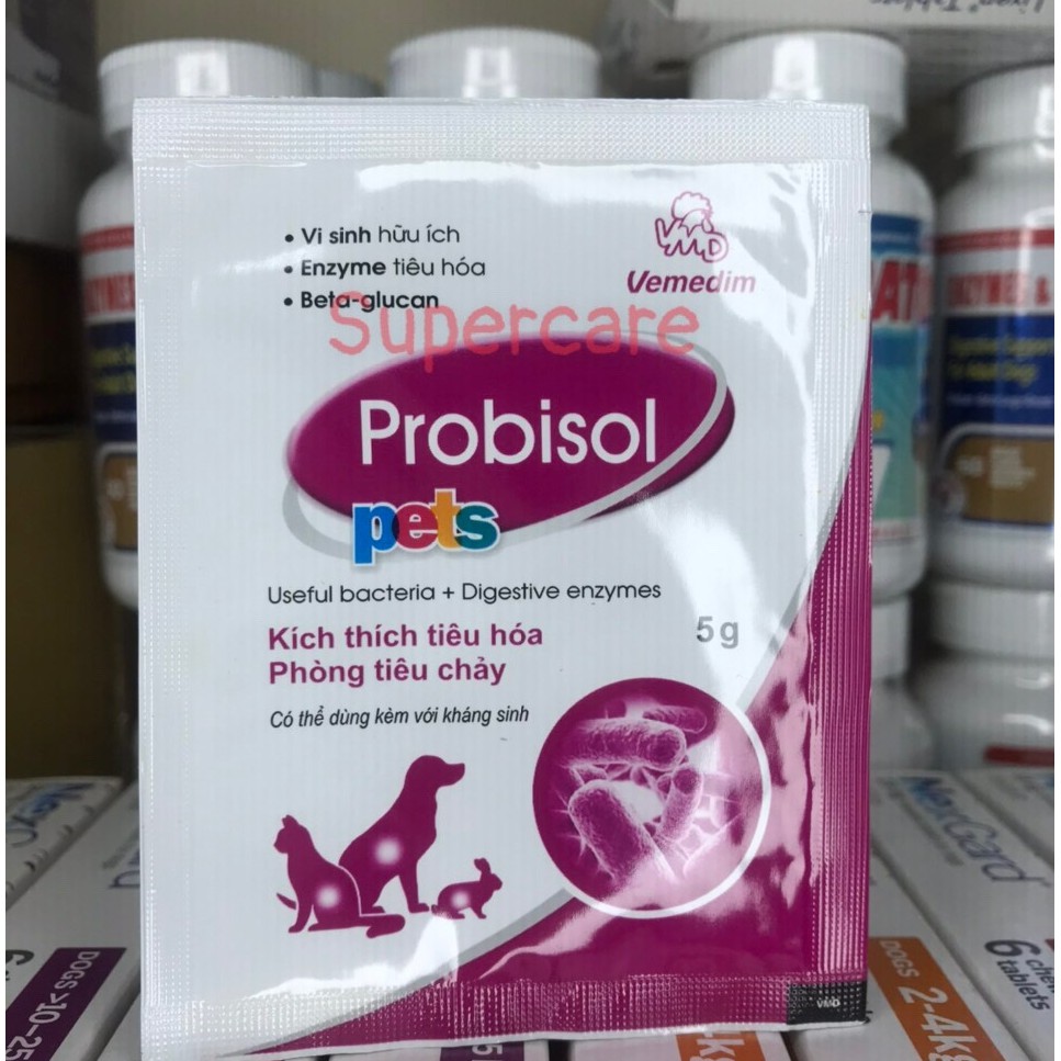 Probisol Pets 5Gr - Men Tiêu Hóa Cho Chó Mèo
