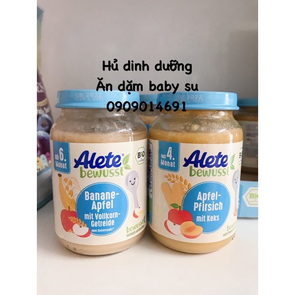 Hũ dinh dưỡng ALETE Đức date 2022