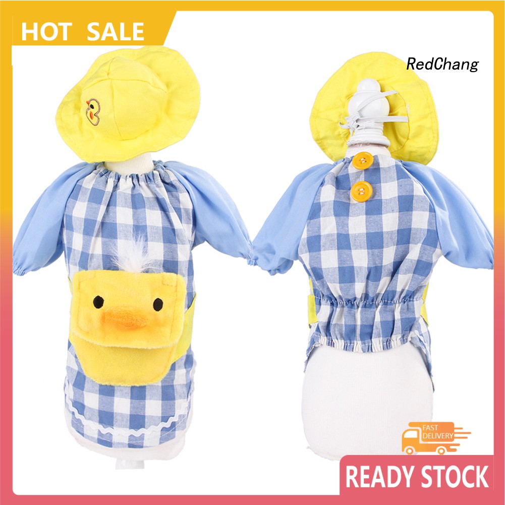 Set 2 Món Đồ Hóa Trang Vịt Vàng Dễ Thương Cho Thú Cưng