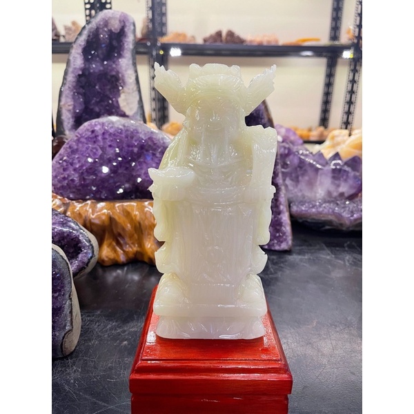 Bộ Tượng Tam Đa Phúc Lộc Thọ Đá Ngọc Hoàng Long &amp; Đá Ngọc Onyx Xanh