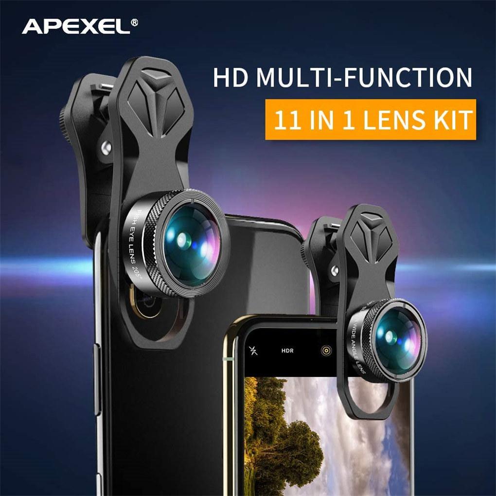 Bộ Lens Apexel 11 Trong 1 Cho Điện Thoại