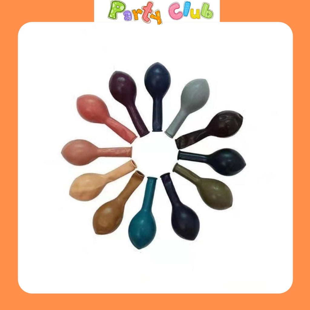 Bong bóng màu nâu cafe