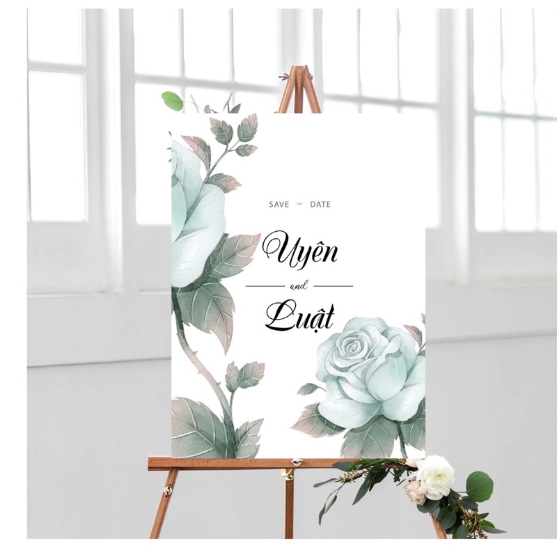 Bảng tên đám cưới siêu đẹp
