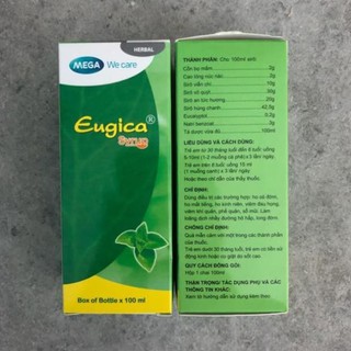Siro Eugica chai 100ml - siro ho Eugica cvspharmacy