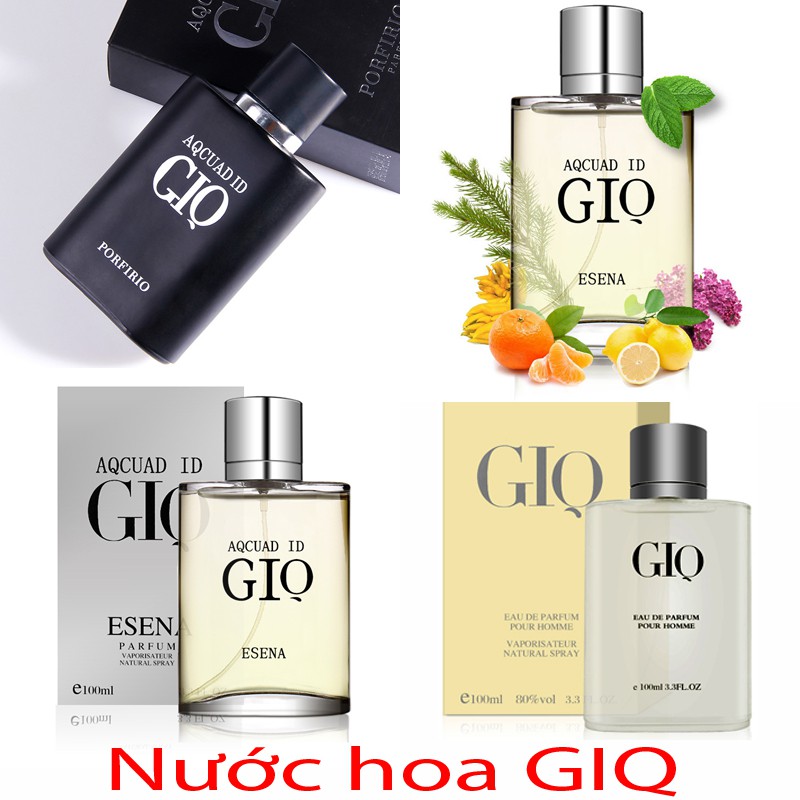 Nước hoa Nam GIQ 100ml