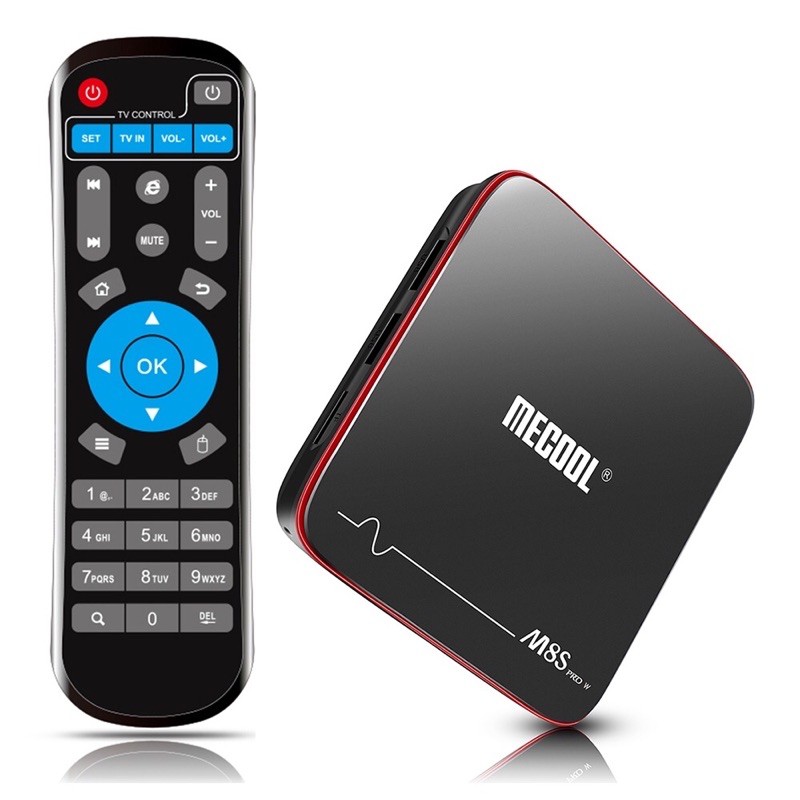 MECOOL M8S PRO w Amlogic S905W Quad Core 2GB 16GB Điều khiển bằng giọng nói Android 7.1 TV Box Smart TV Box