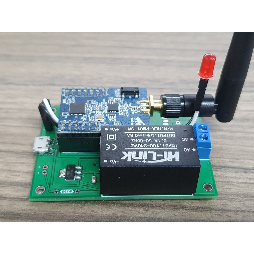 Router Zigbee CC2530 + PA CC2591 dùng trong Zigbee2mqtt