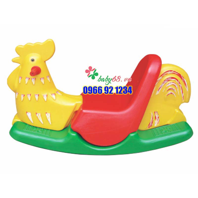 Bập bênh con thú Hươu Chó Gà Voi Hoàng Thành