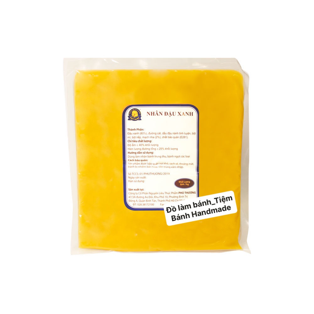 Nhân đậu xanh Phú Thương 1Kg