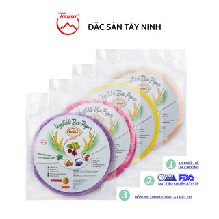 Bánh tráng cuốn rau củ siêu dẻo, bổ sung chất dinh dưỡng, làm bánh tráng chả giò, gỏi cuốn, an toàn VSTP