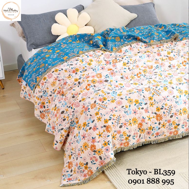 S08_Chăn Xô Organic Cotton Dòng Cao Cấp