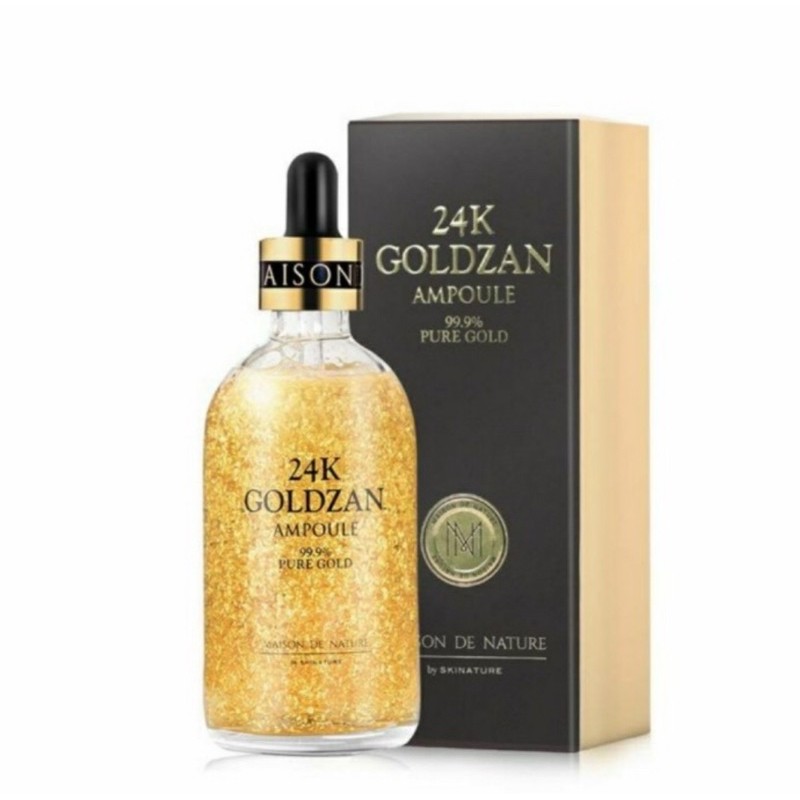 (hàng Mới Về) Tinh Chất Vàng 24k Goldzan Dưỡng Ẩm Chăm Sóc Da