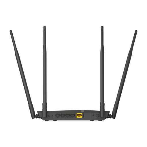 Bộ phát sóng Wifi D-LINK DIR 825+ (chuẩn AC1200) màu đen