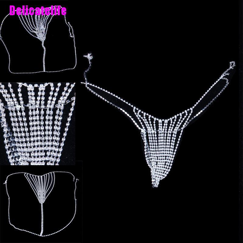 Dây đeo hông đính đá pha lê quyến rũ dành cho nữ