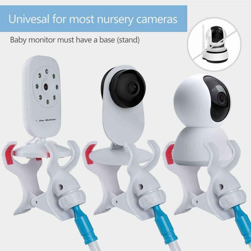 360° Universal Baby Monitor Stand Safe Video Camera Mount Holder Cot Crib Gift HOME