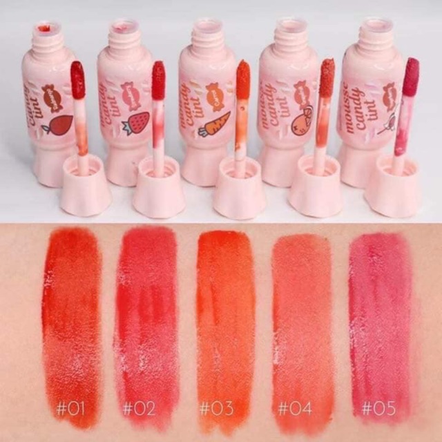 Son kẹo The Saem Mousse Candy Tint